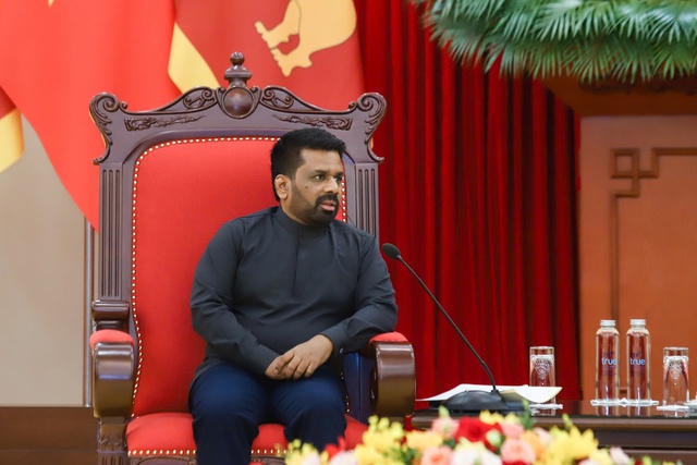 Tổng Bí thư Tô Lâm tiếp Tổng thống Sri Lanka- Ảnh 6. Tổng Bí thư Tô Lâm tiếp Tổng thống Sri Lanka- Ảnh 6.