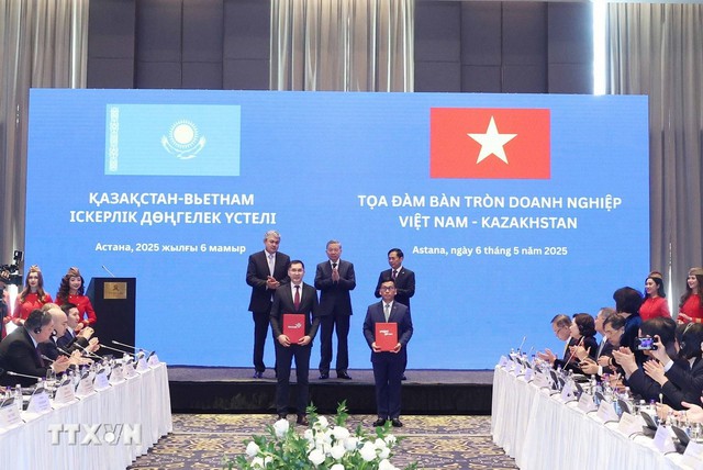 Tổng Bí thư chứng kiến Vietjet đầu tư vào Kazakhstan, lập hãng hàng không liên doanh Vietjet Qazaqstan - Ảnh 1.