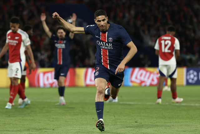 Arsenal thua bạc nhược, PSG vỡ òa vé chung kết Champions League- Ảnh 6. Arsenal thua bạc nhược, PSG vỡ òa vé chung kết Champions League- Ảnh 6.