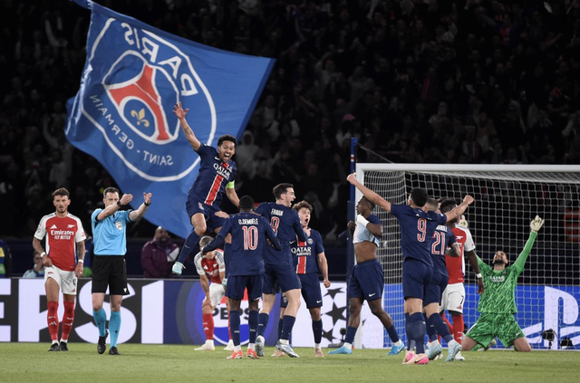 Arsenal thua bạc nhược, PSG vỡ òa vé chung kết Champions League- Ảnh 10. Arsenal thua bạc nhược, PSG vỡ òa vé chung kết Champions League- Ảnh 10.