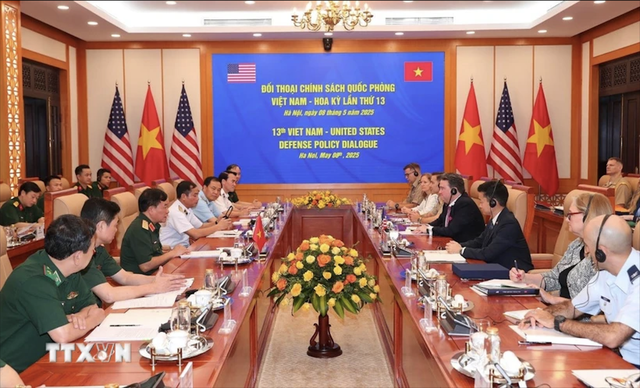 Việt Nam - Mỹ tổ chức Đối thoại Chính sách quốc phòng lần thứ 13 - Ảnh 1.