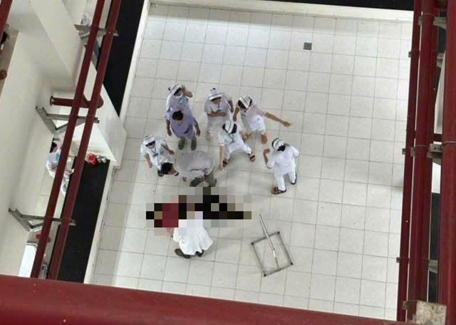 Trà Vinh: Bệnh nhân nhảy từ tầng 8 của bệnh viện rơi xuống giếng trời tử vong- Ảnh 1. Trà Vinh: Bệnh nhân nhảy từ tầng 8 của bệnh viện rơi xuống giếng trời tử vong- Ảnh 1.