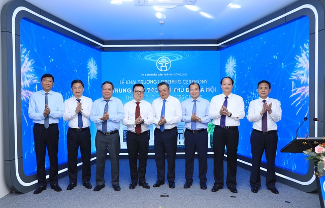 Khai trương Trung tâm Báo chí Thủ đô Hà Nội- Ảnh 2. Khai trương Trung tâm Báo chí Thủ đô Hà Nội- Ảnh 2.