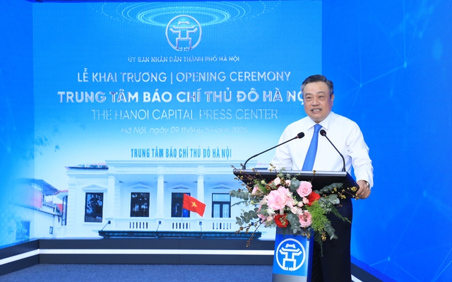 Khai trương Trung tâm Báo chí Thủ đô Hà Nội- Ảnh 4. Khai trương Trung tâm Báo chí Thủ đô Hà Nội- Ảnh 4.