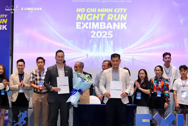 Công bố Giải chạy đêm TP HCM Eximbank 2025- Ảnh 1. Công bố Giải chạy đêm TP HCM Eximbank 2025- Ảnh 1.