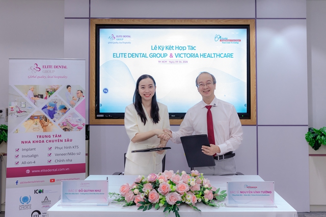Elite Dental và Victoria Healthcare ký kết hợp tác chiến lược- Ảnh 3. Elite Dental và Victoria Healthcare ký kết hợp tác chiến lược- Ảnh 3.
