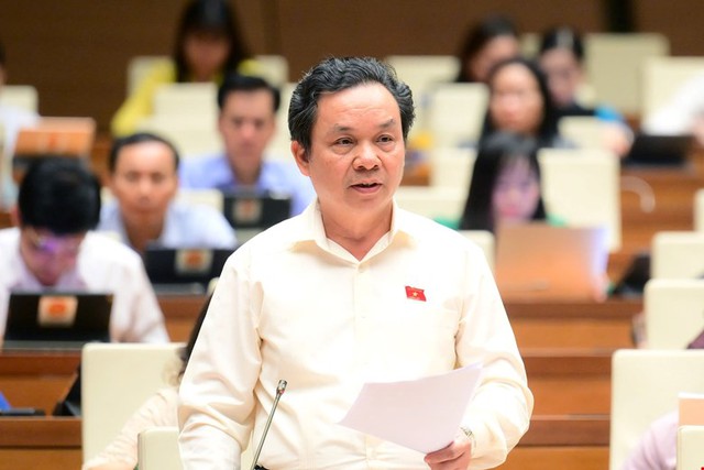 Đại biểu Quốc hội thảo luận về quy định để tư nhân tham gia đầu tư đường sắt - Ảnh 1.