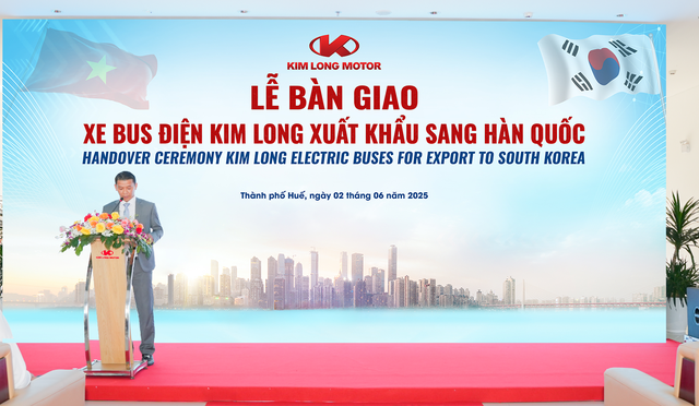 Xe bus điện thương hiệu Kim Long xuất khẩu sang Hàn Quốc- Ảnh 3.