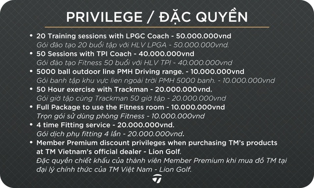 TM Golf Performance - Trung tâm “Fitting - Coaching - Fitness” Golf có mặt tại Phú Mỹ Hưng- Ảnh 9. TM Golf Performance - Trung tâm “Fitting - Coaching - Fitness” Golf có mặt tại Phú Mỹ Hưng- Ảnh 9.