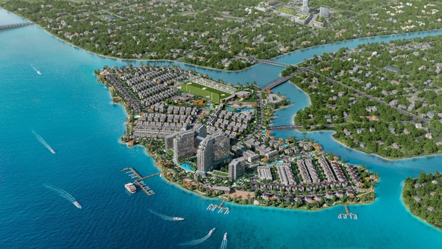Đảo Kim Quy được cấp phép xây dựng TTTM, từng bước hoàn thiện “đô thị đảo”- Ảnh 1. Đảo Kim Quy được cấp phép xây dựng TTTM, từng bước hoàn thiện “đô thị đảo”- Ảnh 1.