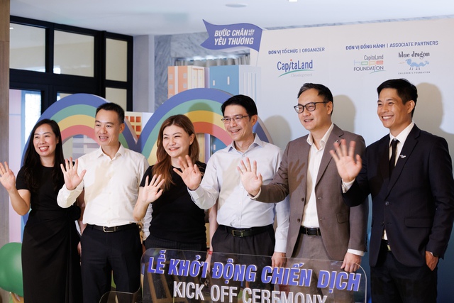 CapitaLand Development tiếp tục hành trình“Bước chân gắn kết yêu thương” lần 3 - Ảnh 1.