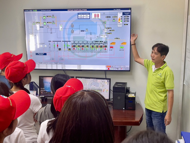 Bài học sống động về môi trường tại VWS- Ảnh 3. Bài học sống động về môi trường tại VWS- Ảnh 3.