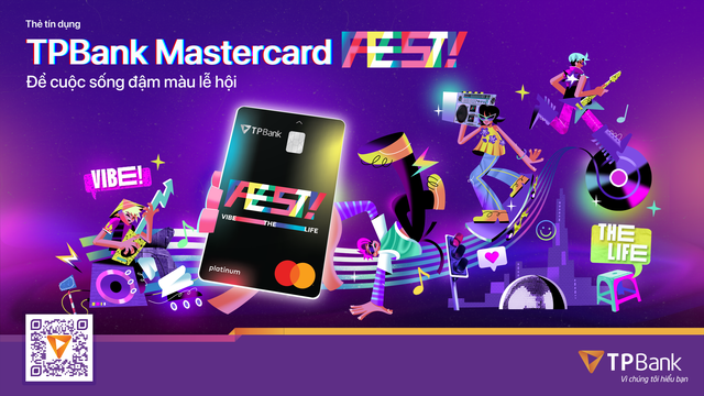 TPBank Mastercard FEST: Thẻ tín dụng đầu tiên tại Việt Nam dành cho tín đồ concert và giải trí- Ảnh 1. TPBank Mastercard FEST: Thẻ tín dụng đầu tiên tại Việt Nam dành cho tín đồ concert và giải trí- Ảnh 1.