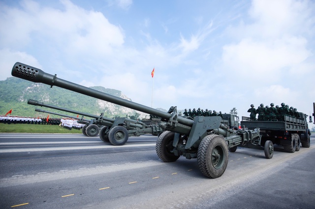Ngắm xe tăng, tên lửa hợp luyện chuẩn bị cho diễu binh đại lễ 2-9 - Ảnh 35.