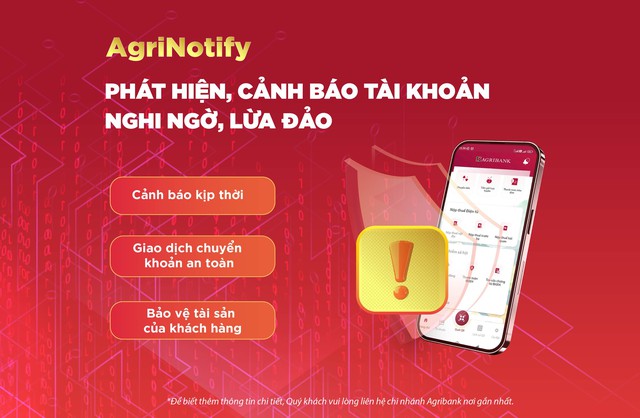 Agribank tăng cường biện pháp bảo vệ tài khoản khách hàng- Ảnh 1. Agribank tăng cường biện pháp bảo vệ tài khoản khách hàng- Ảnh 1.