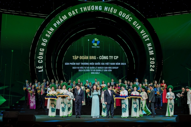 Tập đoàn BRG lần thứ ba liên tiếp được vinh danh "Thương Hiệu Quốc Gia Việt Nam" - Ảnh 1.