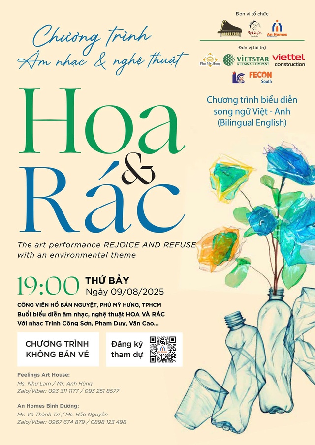 Ngày hội sống xanh Phú Mỹ Hưng: Câu chuyện Hoa và Rác- Ảnh 4. Ngày hội sống xanh Phú Mỹ Hưng: Câu chuyện Hoa và Rác- Ảnh 4.