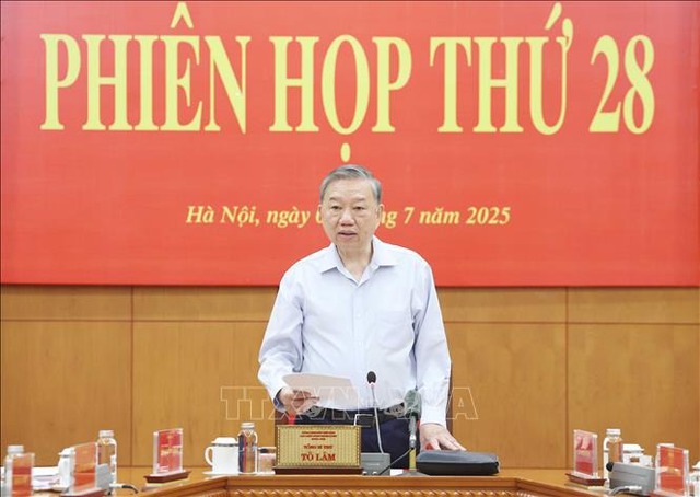 Tổng Bí thư Tô Lâm: Đẩy nhanh điều tra, xử lý dứt điểm các vụ án, vụ việc tham nhũng, lãng phí- Ảnh 2. Tổng Bí thư Tô Lâm: Đẩy nhanh điều tra, xử lý dứt điểm các vụ án, vụ việc tham nhũng, lãng phí- Ảnh 2.