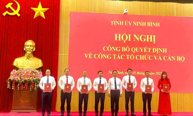 Danh sách lãnh đạo chủ chốt 12 sở, ngành tỉnh Ninh Bình- Ảnh 1.