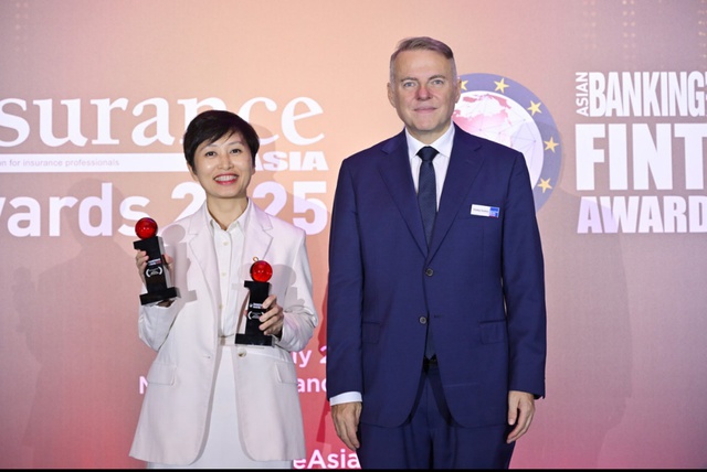 OPES thắng lớn với bộ đôi giải thưởng danh giá tại Insurance Asia Awards 2025- Ảnh 1. OPES thắng lớn với bộ đôi giải thưởng danh giá tại Insurance Asia Awards 2025- Ảnh 1.