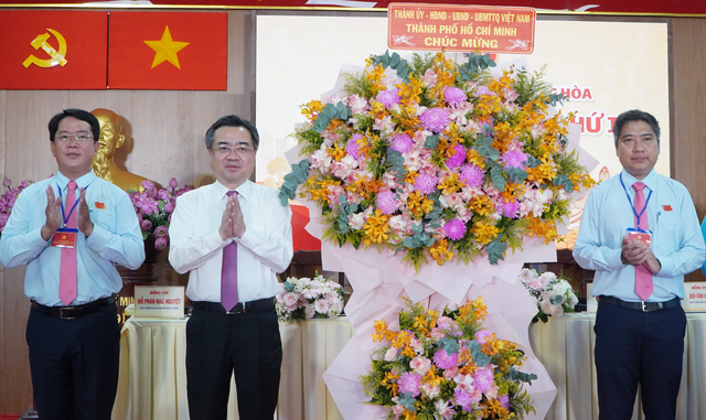 Phường đầu tiên của TP HCM tổ chức Đại hội Đảng bộ- Ảnh 1.