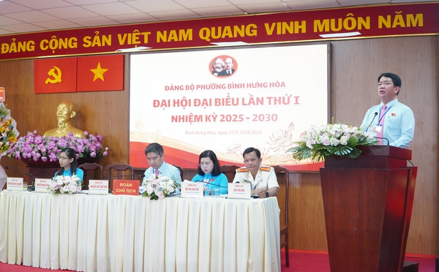 Phường đầu tiên của TP HCM tổ chức Đại hội Đảng bộ- Ảnh 3.