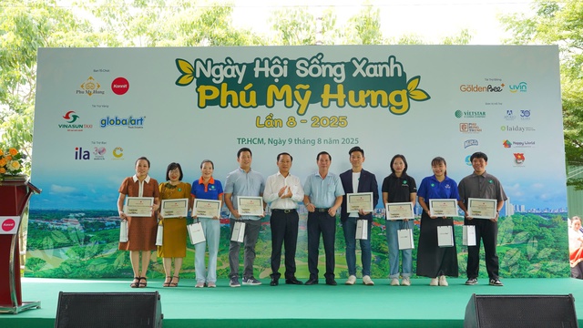 Ngày hội Sống Xanh Phú Mỹ Hưng lần 8 – 2025: Lan tỏa tinh thần “Sống xanh - Sống khỏe”- Ảnh 1.
