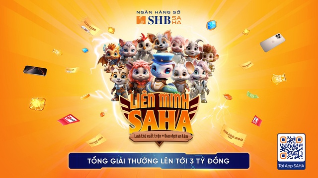 Tận hưởng niềm vui mỗi ngày từ mọi giao dịch với SHB SAHA- Ảnh 3. Tận hưởng niềm vui mỗi ngày từ mọi giao dịch với SHB SAHA- Ảnh 3.