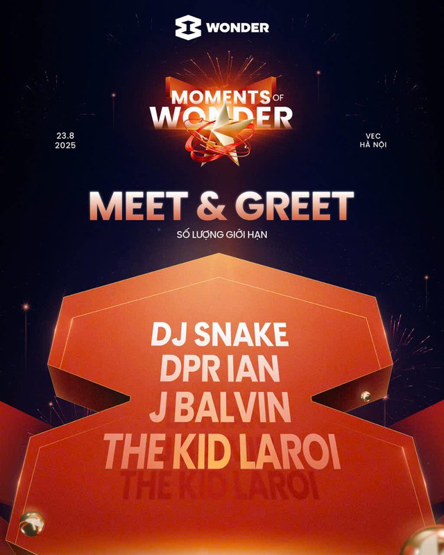8Wonder tung quà Meet & Greet; DPR Ian, J Balvin nói "rất yêu Việt Nam"- Ảnh 1.