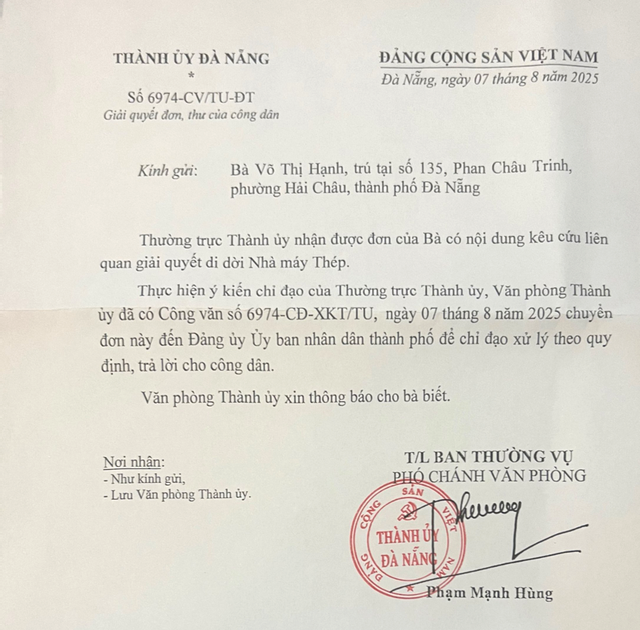 Lời kêu cứu "khẩn" của chủ nhà máy thép gần 400 tỉ ở Đà Nẵng- Ảnh 1. Lời kêu cứu "khẩn" của chủ nhà máy thép gần 400 tỉ ở Đà Nẵng- Ảnh 1.