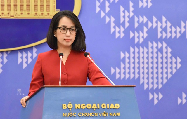 Người phát ngôn Bộ Ngoại giao lên tiếng trước thông tin xuyên tạc về tìm kiếm quân nhân Mỹ mất tích- Ảnh 1. Người phát ngôn Bộ Ngoại giao lên tiếng trước thông tin xuyên tạc về tìm kiếm quân nhân Mỹ mất tích- Ảnh 1.
