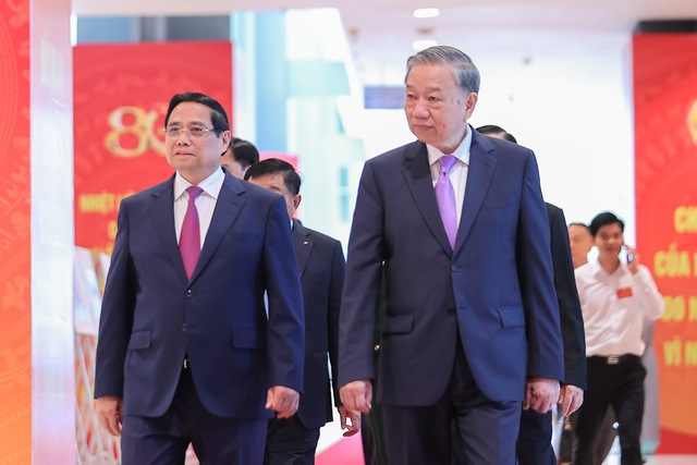 Tổng Bí thư Tô Lâm dự lễ kỷ niệm 80 năm thành lập Chính phủ- Ảnh 1. Tổng Bí thư Tô Lâm dự lễ kỷ niệm 80 năm thành lập Chính phủ- Ảnh 1.