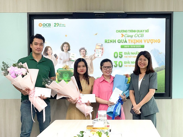 OCB công bố 35 khách hàng trúng giải đợt 2 chương trình “Cùng OCB rinh quà thịnh vượng”- Ảnh 1.