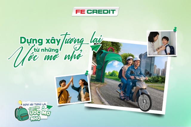 “Dựng xây tương lai từ những ước mơ nhỏ” – FE CREDIT đồng hành cùng mùa tựu trường 2025- Ảnh 1.