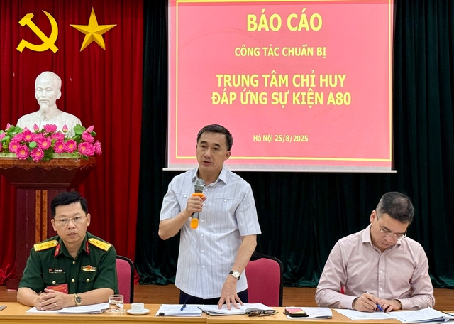 Cận cảnh khu vực y tế phục vụ sự kiện A80 tại Quảng trường Ba Đình - Ảnh 7.