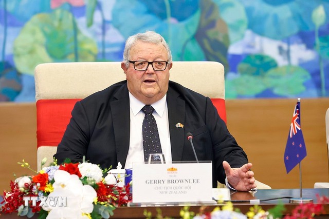 Chủ tịch Quốc hội Trần Thanh Mẫn hội đàm với Chủ tịch Quốc hội New Zealand Gerry Brownlee - Ảnh 13. Chủ tịch Quốc hội Trần Thanh Mẫn hội đàm với Chủ tịch Quốc hội New Zealand Gerry Brownlee - Ảnh 13.