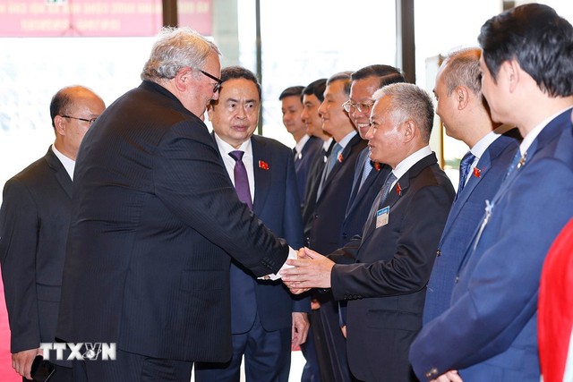 Chủ tịch Quốc hội Trần Thanh Mẫn hội đàm với Chủ tịch Quốc hội New Zealand Gerry Brownlee - Ảnh 5. Chủ tịch Quốc hội Trần Thanh Mẫn hội đàm với Chủ tịch Quốc hội New Zealand Gerry Brownlee - Ảnh 5.