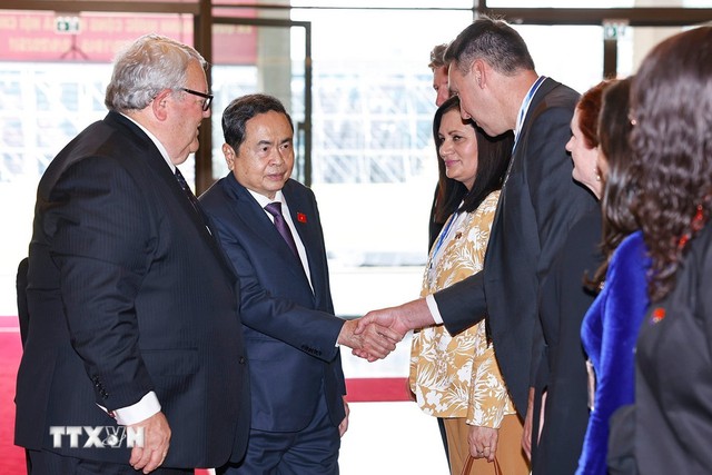 Chủ tịch Quốc hội Trần Thanh Mẫn hội đàm với Chủ tịch Quốc hội New Zealand Gerry Brownlee - Ảnh 6. Chủ tịch Quốc hội Trần Thanh Mẫn hội đàm với Chủ tịch Quốc hội New Zealand Gerry Brownlee - Ảnh 6.