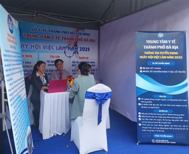 381 vị trí tuyển dụng tại ngày hội việc làm ngành y TP HCM năm 2025 - Ảnh 11.