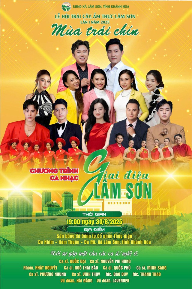 Không khí sôi động tại Lễ hội trái cây, ẩm thực Lâm Sơn dịp Quốc khánh- Ảnh 1.