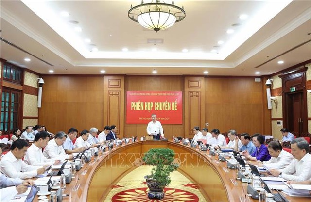 Tổng Bí thư Tô Lâm: Những điểm nghẽn đã phát hiện phải được xử lý triệt để- Ảnh 1. Tổng Bí thư Tô Lâm: Những điểm nghẽn đã phát hiện phải được xử lý triệt để- Ảnh 1.