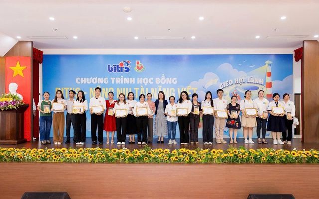 Biti’s trao hơn 1,4 tỉ đồng tại học bổng “Nâng niu Tài năng Việt” năm 2025- Ảnh 3.