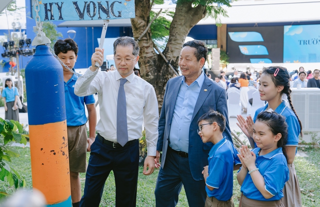 Khánh thành trường Hy Vọng cho trẻ mồ côi do COVID - 19 tại Đà Nẵng - Ảnh 1.