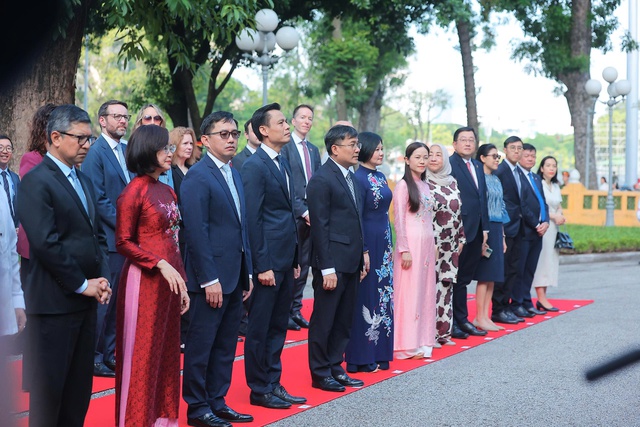 Trang trọng Lễ thượng cờ ASEAN tại Hà Nội- Ảnh 3.