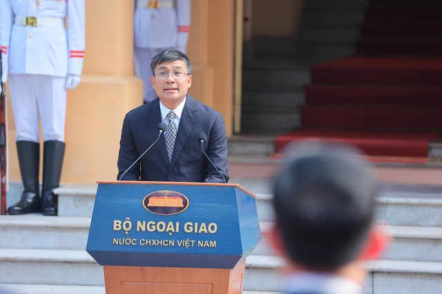 Trang trọng Lễ thượng cờ ASEAN tại Hà Nội- Ảnh 14.