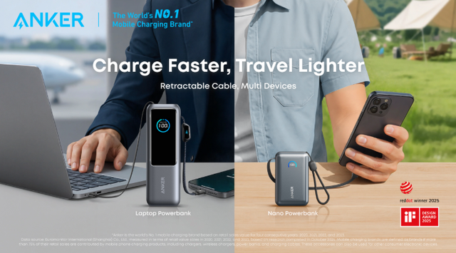 Anker ra mắt 6 sản phẩm sạc di động thế hệ mới- Ảnh 1.