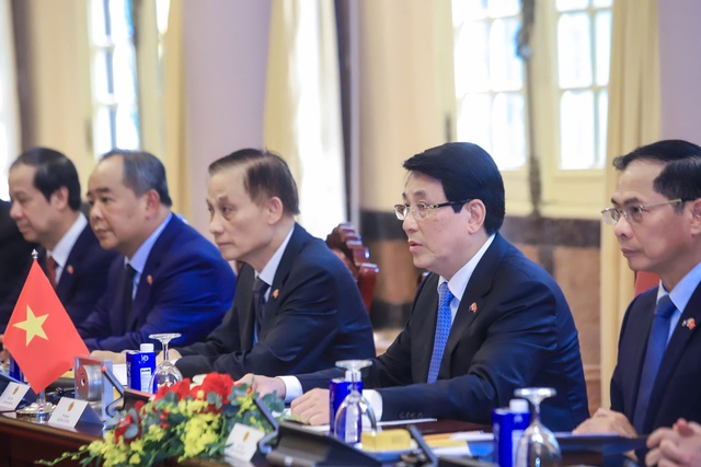 Chủ tịch nước Lương Cường chủ trì lễ đón cấp Nhà nước Toàn quyền Úc- Ảnh 18. Chủ tịch nước Lương Cường chủ trì lễ đón cấp Nhà nước Toàn quyền Úc- Ảnh 18.