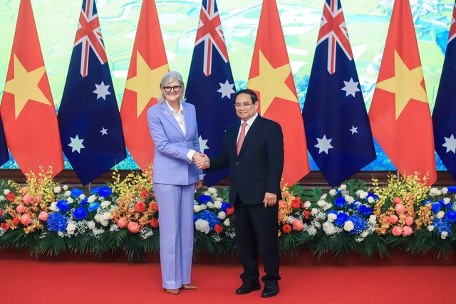 Thủ tướng Phạm Minh Chính hội kiến Toàn quyền Úc Sam Mostyn - Ảnh 7.