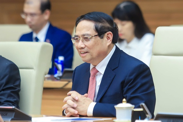 Thủ tướng Phạm Minh Chính hội kiến Toàn quyền Úc Sam Mostyn - Ảnh 13.