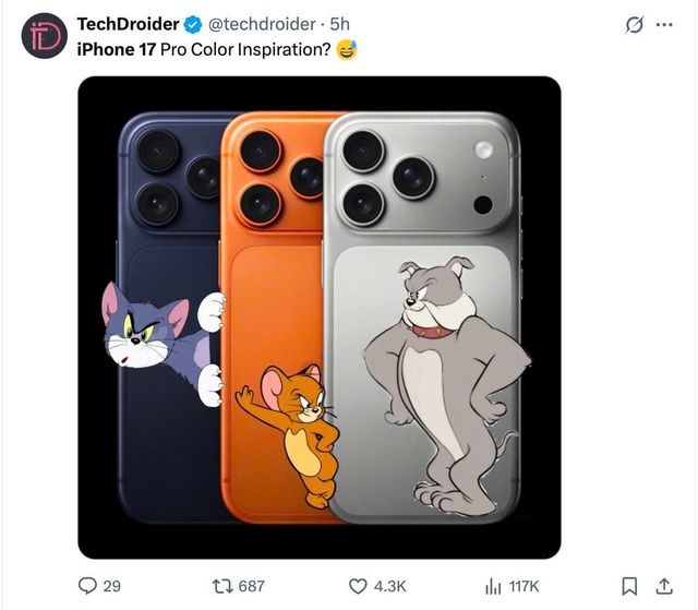 Cộng đồng mạng rần rần chế ảnh hài hước "cười ra nước mắt" của iPhone 17 - Ảnh 3.